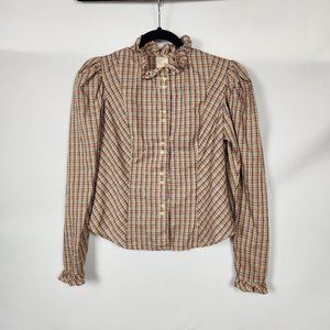 Vintage 1970's Prairie Button Down Shirt